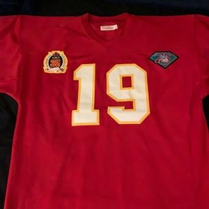 75th anniversary Joe Montana chiefs jersey